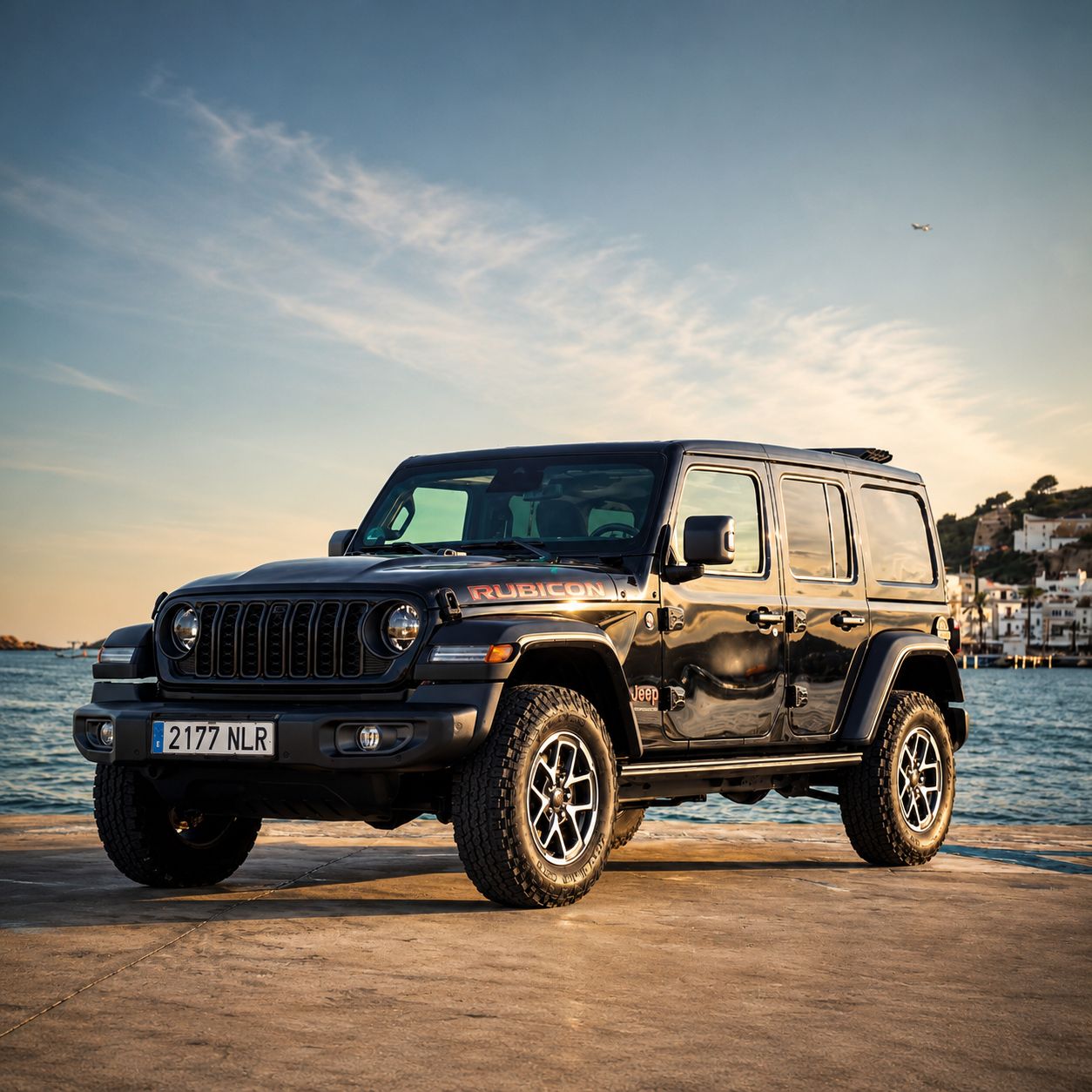 Jeep Wrangler Rubicon de alquiler en Ibiza